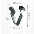 161819 Крепежна скоба за Audi Seat Skoda VW