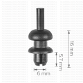 162708  Копче ластик  задна кора Alfa Romeo Citroen Fiat Lancia