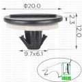 164709 Щипка за калници и лайстни Lexus Toyota