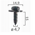 G40523Z Винт монтажен Audi BMW Ford Opel Seat Skoda VW
