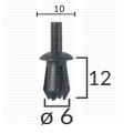 GA12710 Щипка броня калници прагове Opel