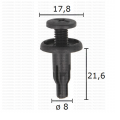 GB17057 Щипка монтаж лайстни прагове врати капак двигател Honda