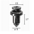 GB22145 Щипка стойки броня преден капак подкалници Lexus Toyota
