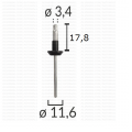 GC10135 Нит монтажен за калници брони Volvo