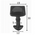 GC60155 Щипка вътрешни панели кори тапицерията Citroen Opel Peug