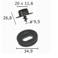 GC60401 Щипка фиксиране на стелки Audi Seat Skoda VW