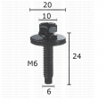 GC60628 Болт кори под двигателя монтаж предни фарове Hyundai Kia