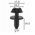 GC70183 Щипка крепеж основно в двигателния отсек Ford Lincoln