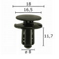 GC70517 Щипка броня предна решетка щитове  кори Hyundai Kia