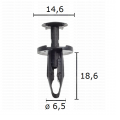 GC70624 Щипка уплътнения врати кори чистачки лайстни Chrysler Do