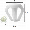 GC70633 Щипка тапа капак багажник двигател Bentley Seat Skoda VW
