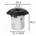 GC70657 Щипка втулка подкалници брони кори BMW MINI