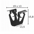 GC70807 Щипка фиксаторна панели табло лайстни Audi Seat Skoda VW
