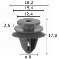GC70850 Щипка прагове лайстни прагове тапицерия таван BMW Mini