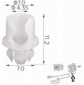 163067 Щипка брава  Audi BMW Seat Skoda VW