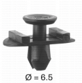 163206 Щипка долно уплътнение стъкло Audi Seat VW