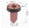163388 Щипка за броня подкалник тапицерия Audi Seat Skoda VW