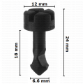 164083 Винт кора двигател Audi Seat Skoda VW