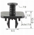 C3188 Копче спойлер броня за автомобили Audi Seat Skoda VW
