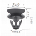 C3428 Щипка купе подкалник и двигателен отсек  Mercedes