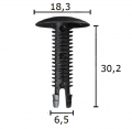 G10402 Щипка странични панели и тапицерии Alfa Romeo Fiat Lancia