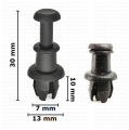 G8049 Щипка ластик кора за Audi Seat Skoda VW