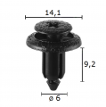 GB25274 Щипка таван колони багажник капак предно стъкло Suzuki T