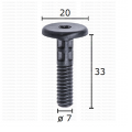 GC60411 Щипка фиксиране на външните прагове BMW MINI