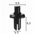 GC70557 Щипка кори под чистачките лайстни броня Subaru