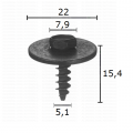 GC70853 Болт крепеж изолация подкалници кори под двигателя BMW M