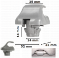 H88217 Щипка сенник за Honda CR-V Civic Accord Element Pilot Rid